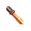 Copper Throwing Knife