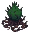 Forest Heart Bramble Fan
